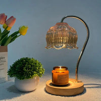 Ivey Glazen Kaarsverwarmingslamp