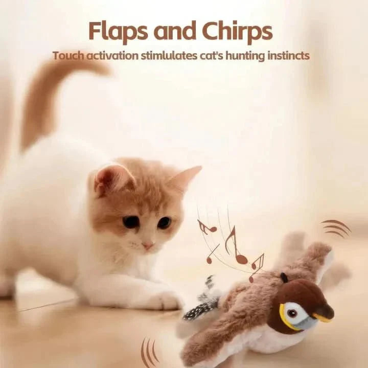 WHISKERFUN – Interactief Pluche Speelgoed voor Actieve Katten