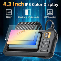Skanto | Industrieel Endoscoop Inspectiecamera – 1080P HD met 4,3 inch scherm Verstelbare lens