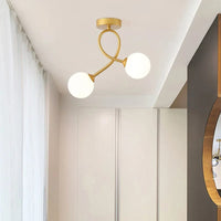 Zenovia - Elegante Minimalistische Plafondlamp van Glas