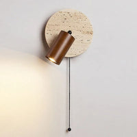 Travertine Moderne Rotatable Bedlamp Wandlamp