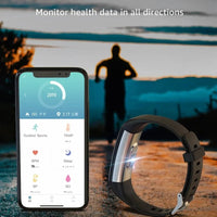 Smartwatch met bloeddruk- en hartslagmonitoring – Fitness Tracker voor vrouwen