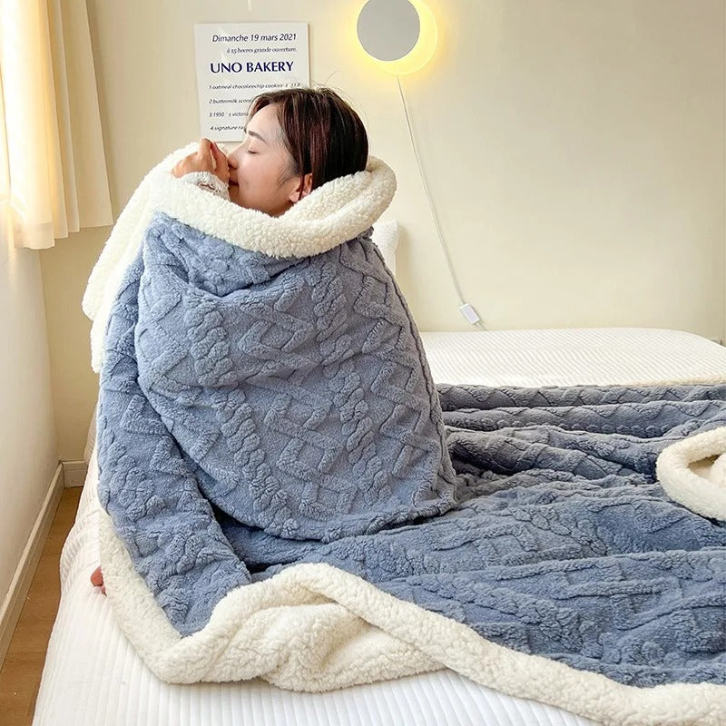 Brehn | Dikke Winter-Woldeken - WarmWool