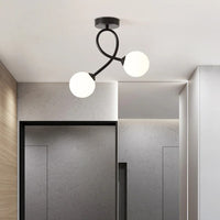 Zenovia - Elegante Minimalistische Plafondlamp van Glas