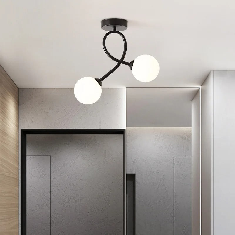 Zenovia - Elegante Minimalistische Plafondlamp van Glas