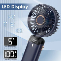 5000mAh Draagbare Opladbare Ventilator