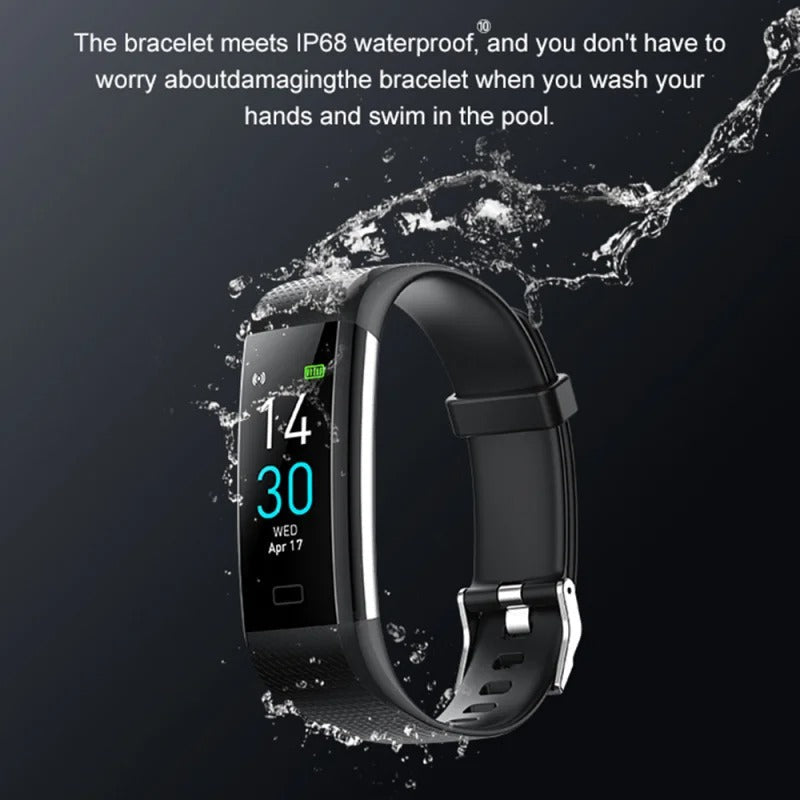 Smartwatch met bloeddruk- en hartslagmonitoring – Fitness Tracker voor vrouwen