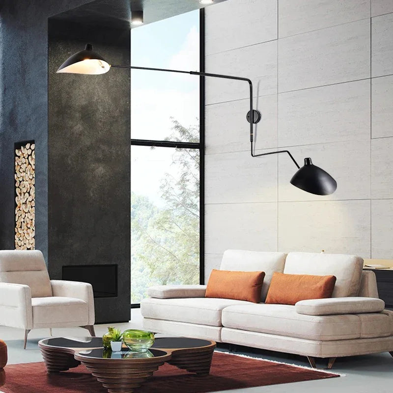 Rosa Wandlamp
