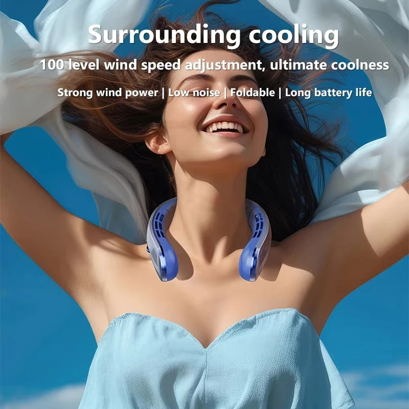 8000mAh USB Hangende Halsventilator