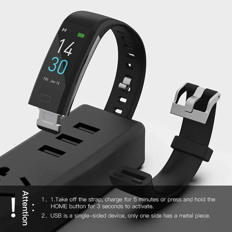 Smartwatch met bloeddruk- en hartslagmonitoring – Fitness Tracker voor vrouwen