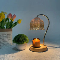 Ivey Glazen Kaarsverwarmingslamp