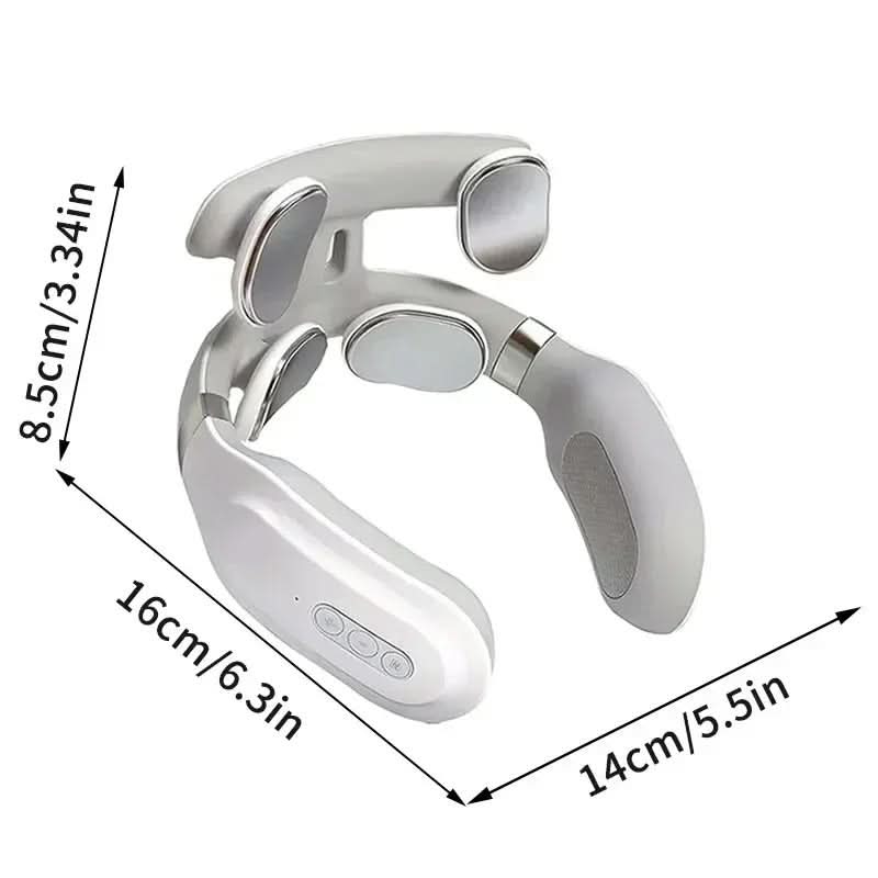 Luxe Nekmassager – 4-in-1 Nekmassage-apparaat met Warmte & Vibratie