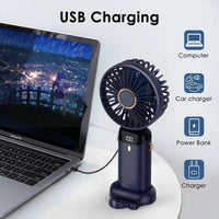 5000mAh Draagbare Opladbare Ventilator