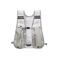 Hardloopvest met waterfleshouder, reflectie en telefoonvak