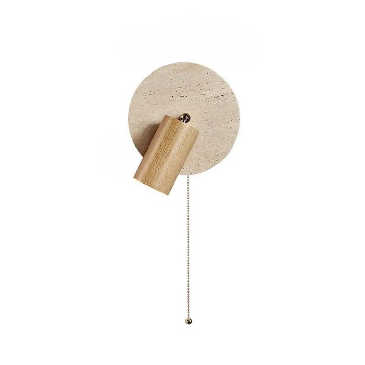 Travertine Moderne Rotatable Bedlamp Wandlamp
