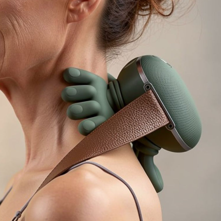 Massageapparaat voor nek en schouders | Nekmassage thuis voor soepele spieren | Nackenia