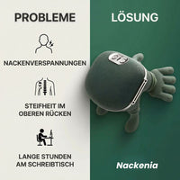 Massageapparaat voor nek en schouders | Nekmassage thuis voor soepele spieren | Nackenia