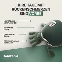 Massageapparaat voor nek en schouders | Nekmassage thuis voor soepele spieren | Nackenia