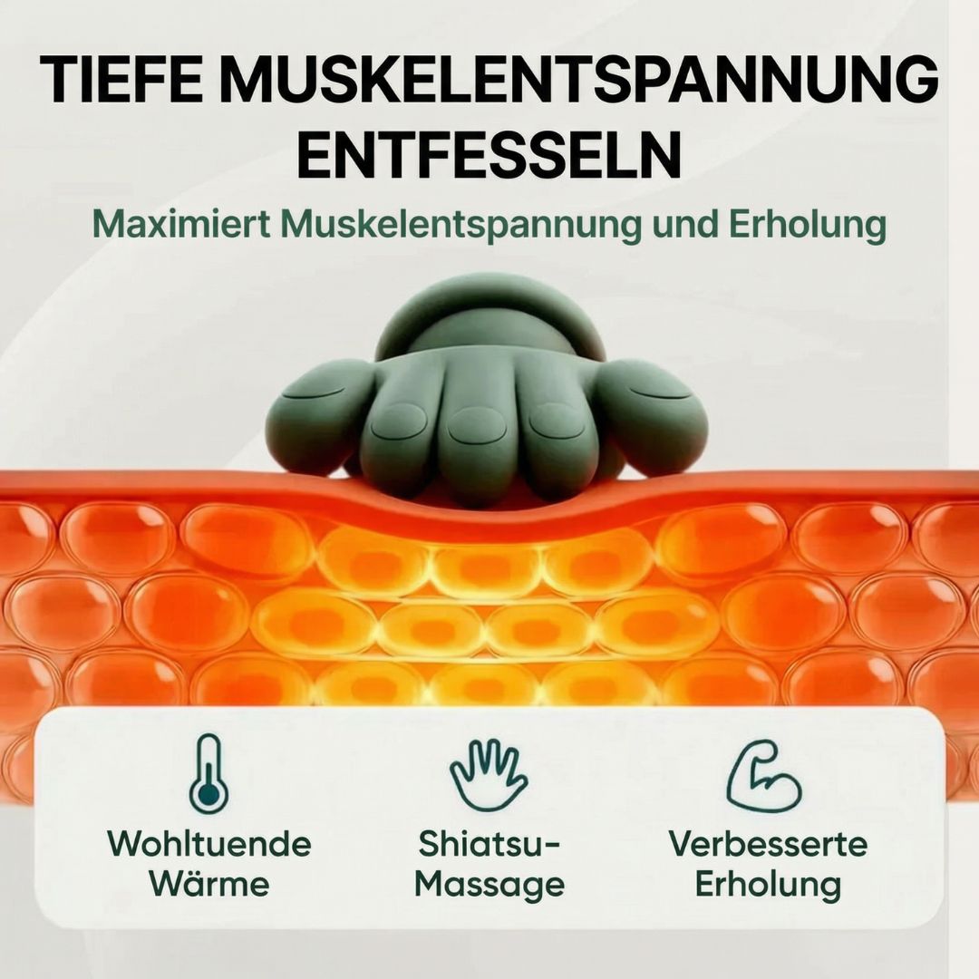 Massageapparaat voor nek en schouders | Nekmassage thuis voor soepele spieren | Nackenia