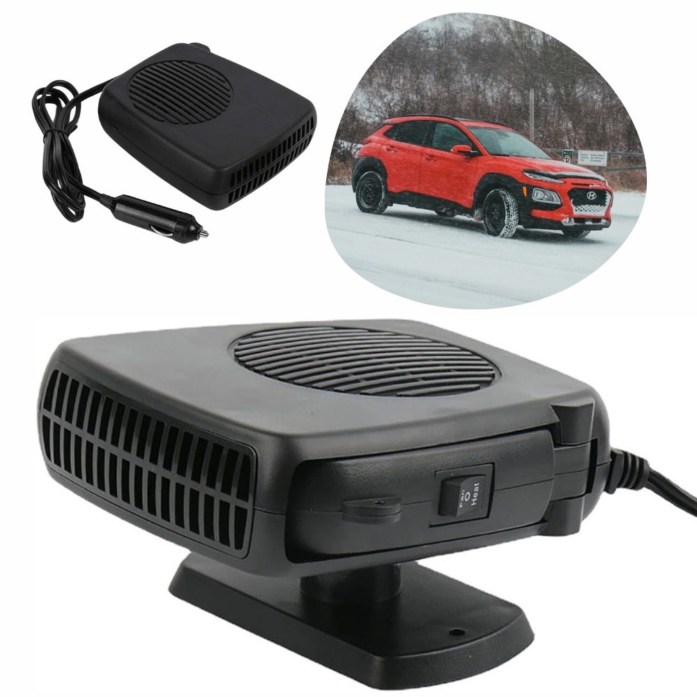 TurboHeat | 12V Auto Verwarming – 150W/300W Keramische Ventilator Verwarming, Draagbare Auto Ontdooi- en Verwarmingsapparaat