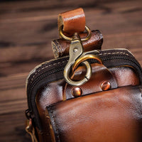 Elegante Leren Heuptas voor Mannen