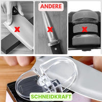 Messenslijper | Eenvoudig messen slijpen | Elektrische messenslijper | Scheidkracht