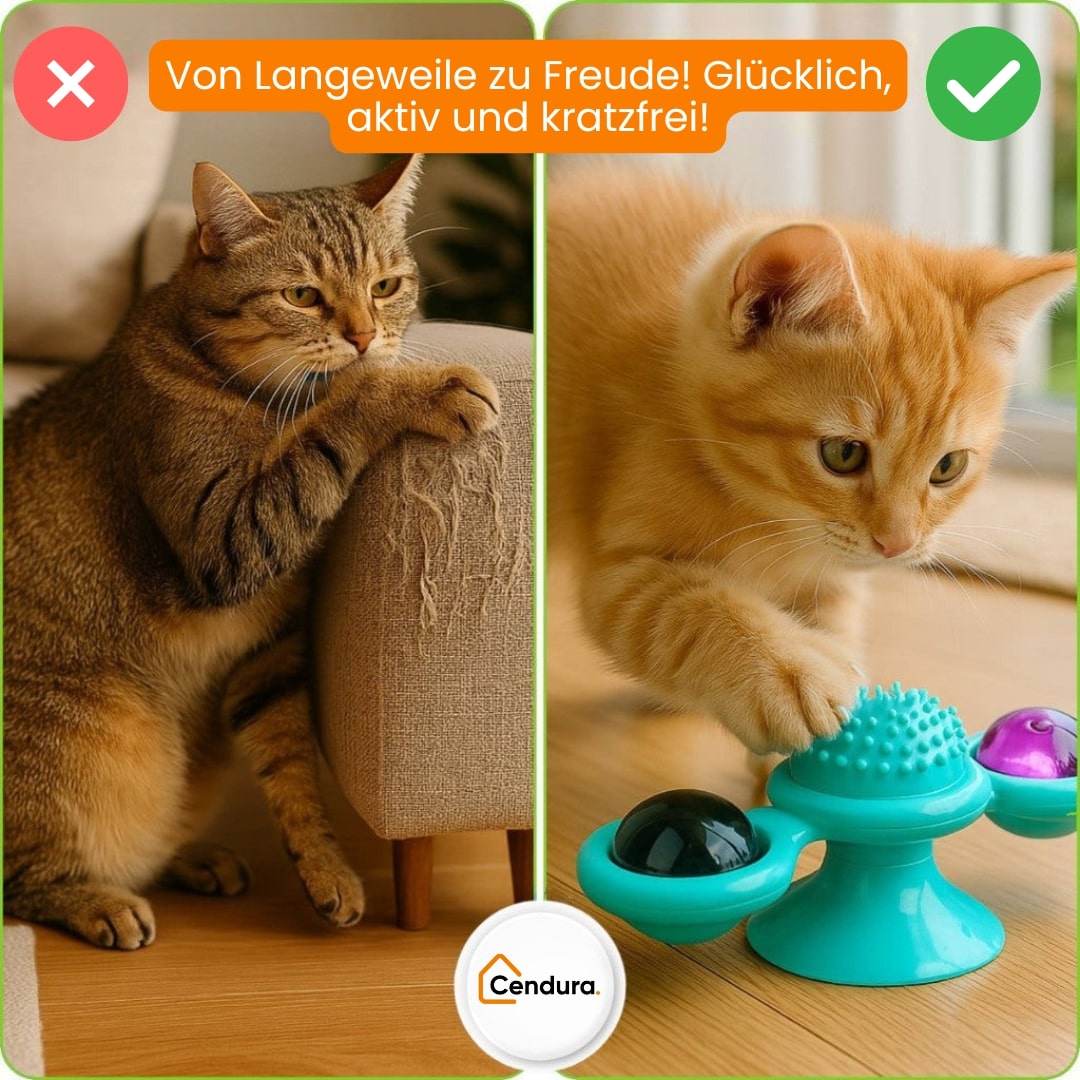 Katten speelgoed | Interactief katten speelgoed met kattenkruid | MiauwSpel
