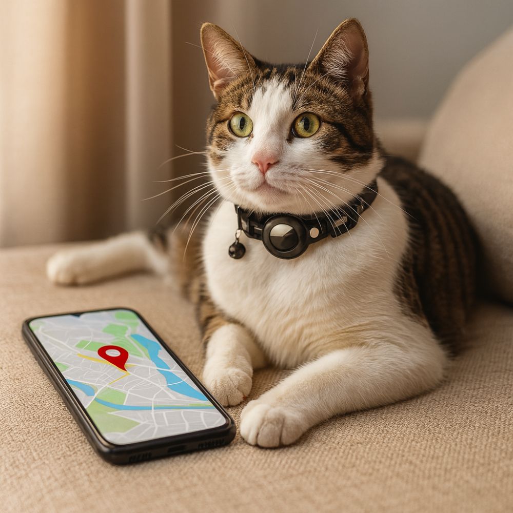 Kattenhalsband met GPS & Bel | MiauTrack