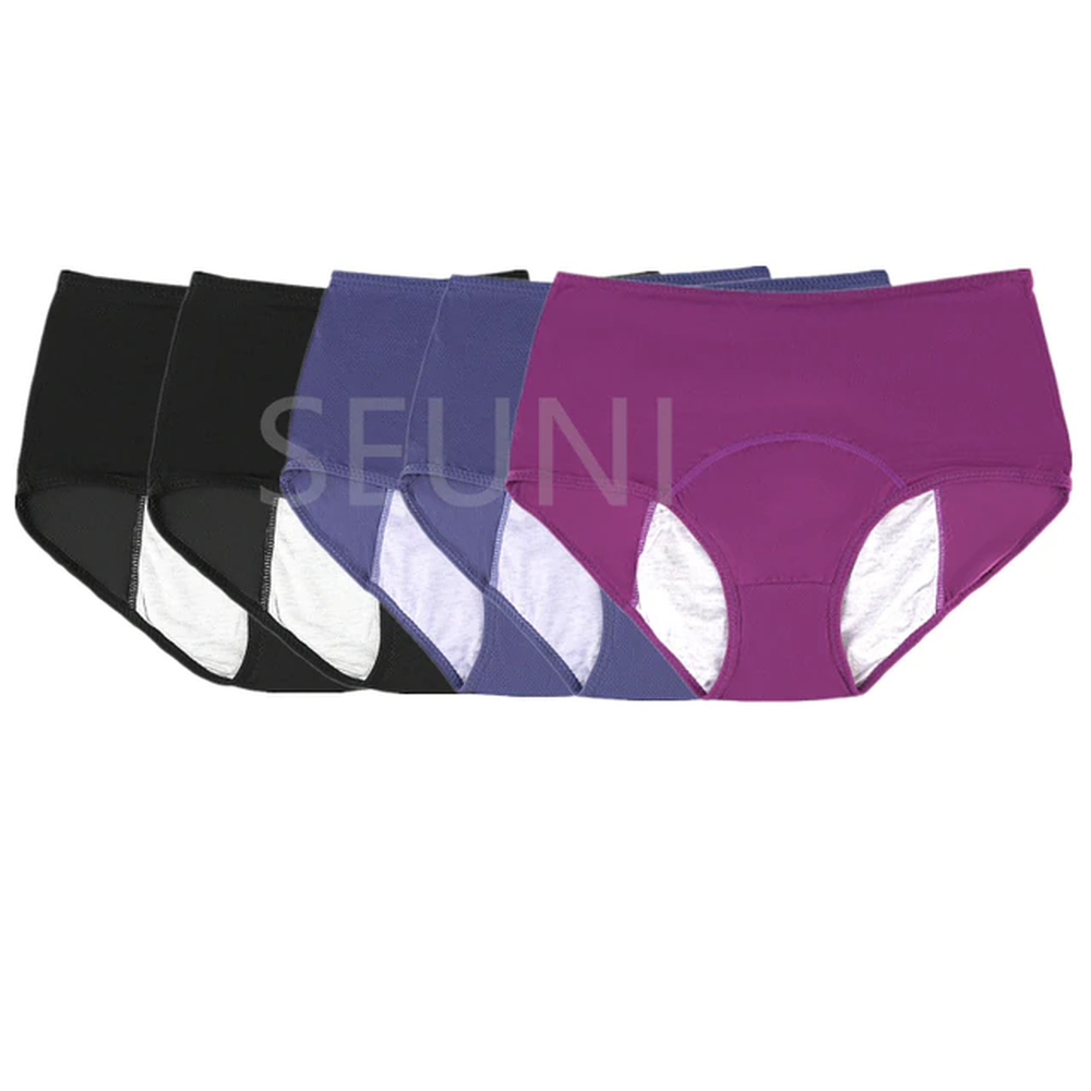 Comfort Periode Slipjes | Betrouwbaar lekvrij ondergoed voor vrouwen, Ever Comfort Period Panties bieden ultiem comfort en veiligheid met 3-laags lekvrije stof.