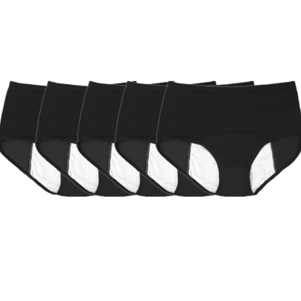 Comfort Periode Slipjes | Betrouwbaar lekvrij ondergoed voor vrouwen, Ever Comfort Period Panties bieden ultiem comfort en veiligheid met 3-laags lekvrije stof.