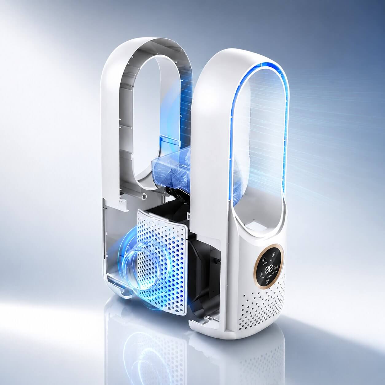 FlüsterKühl™ | Bladloze Torenventilator