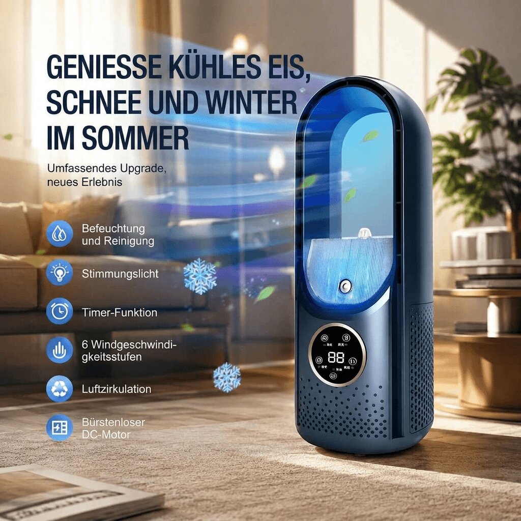 Torenv ventilator | Stille ventilator | Tafelventilator | Fluisterkoel