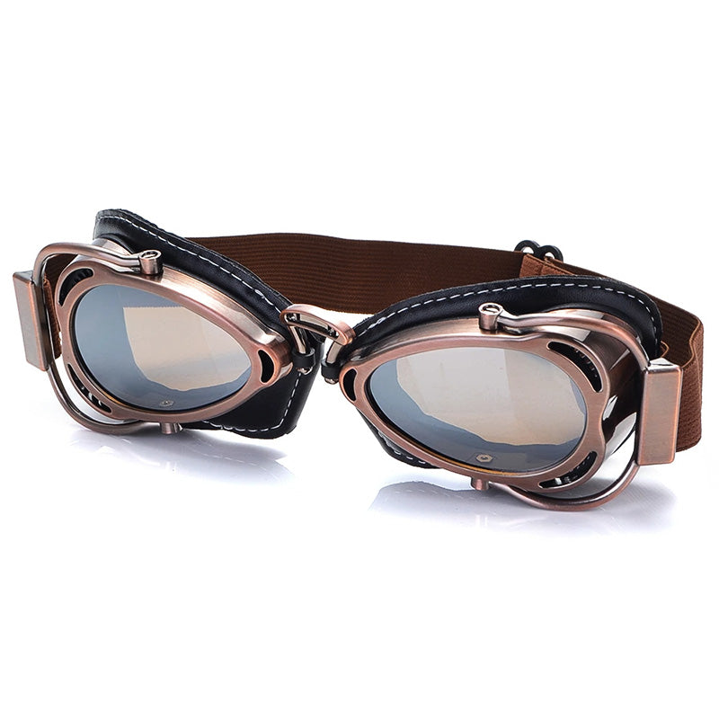 Tijdloze Klassieke Goggles Voor Motorrijders Met Oogbescherming