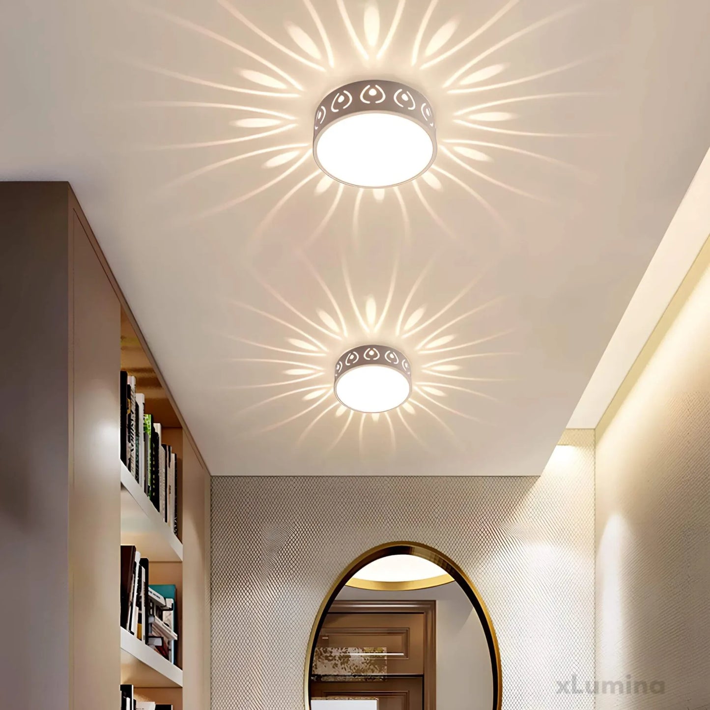 LED Plafondlamp - voor entree, gang en balkon