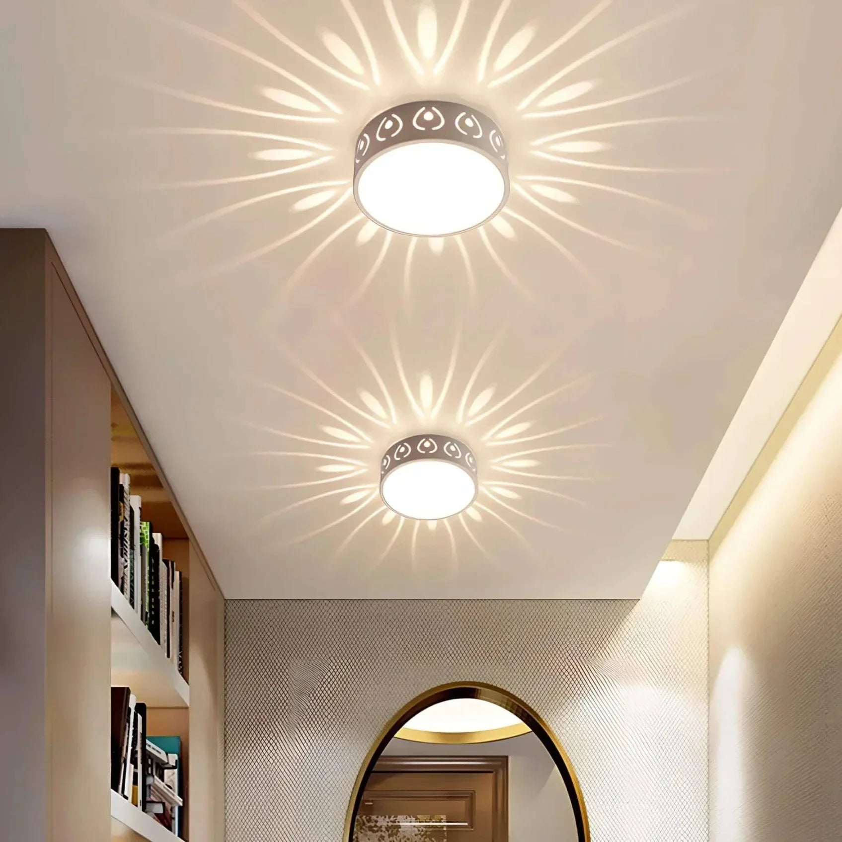 GlowEnchant | Elegante Plafondlamp voor Stijlvolle Ruimtes