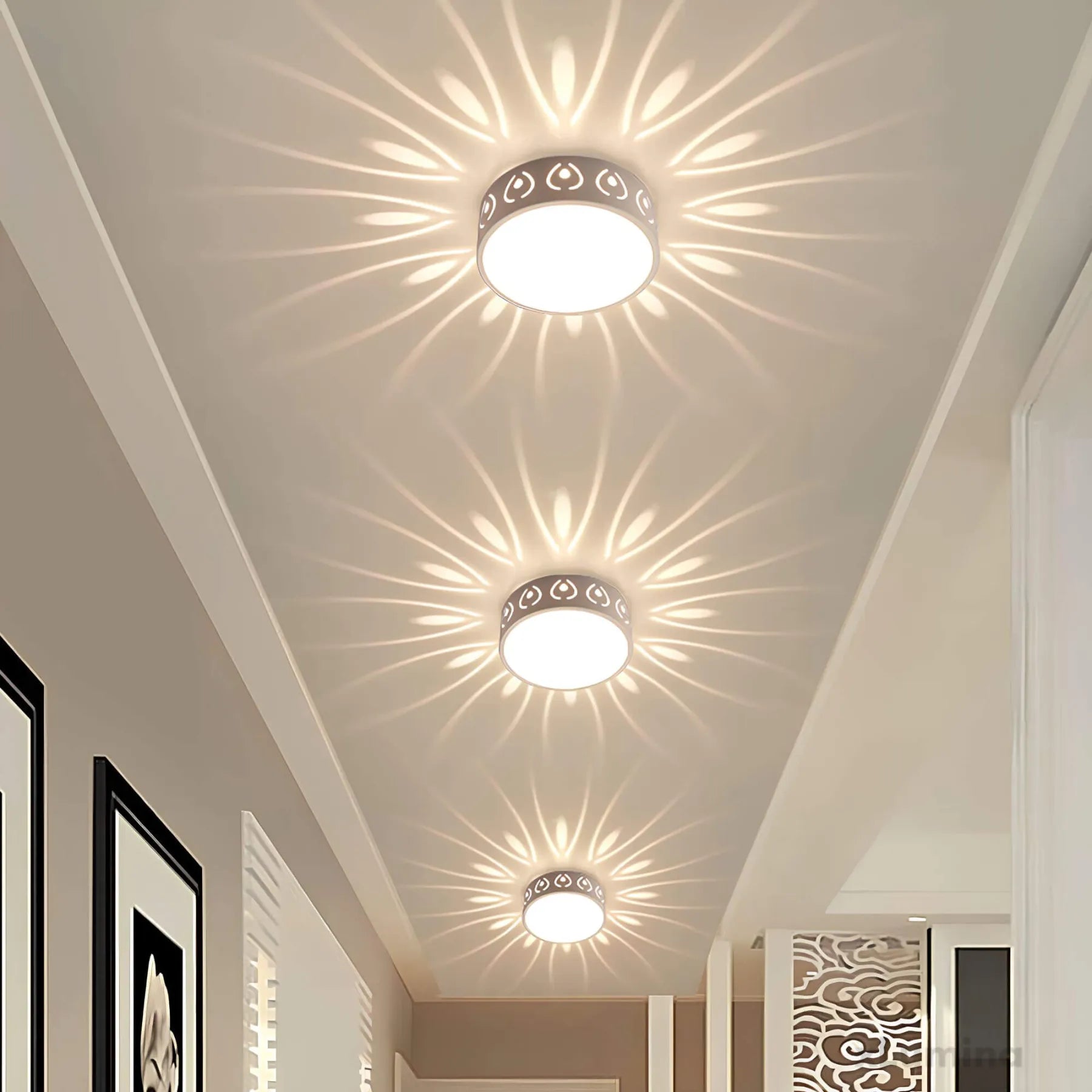 LED Plafondlamp - voor entree, gang en balkon