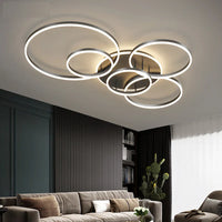 Velia - Moderne Zwarte Plafondlamp