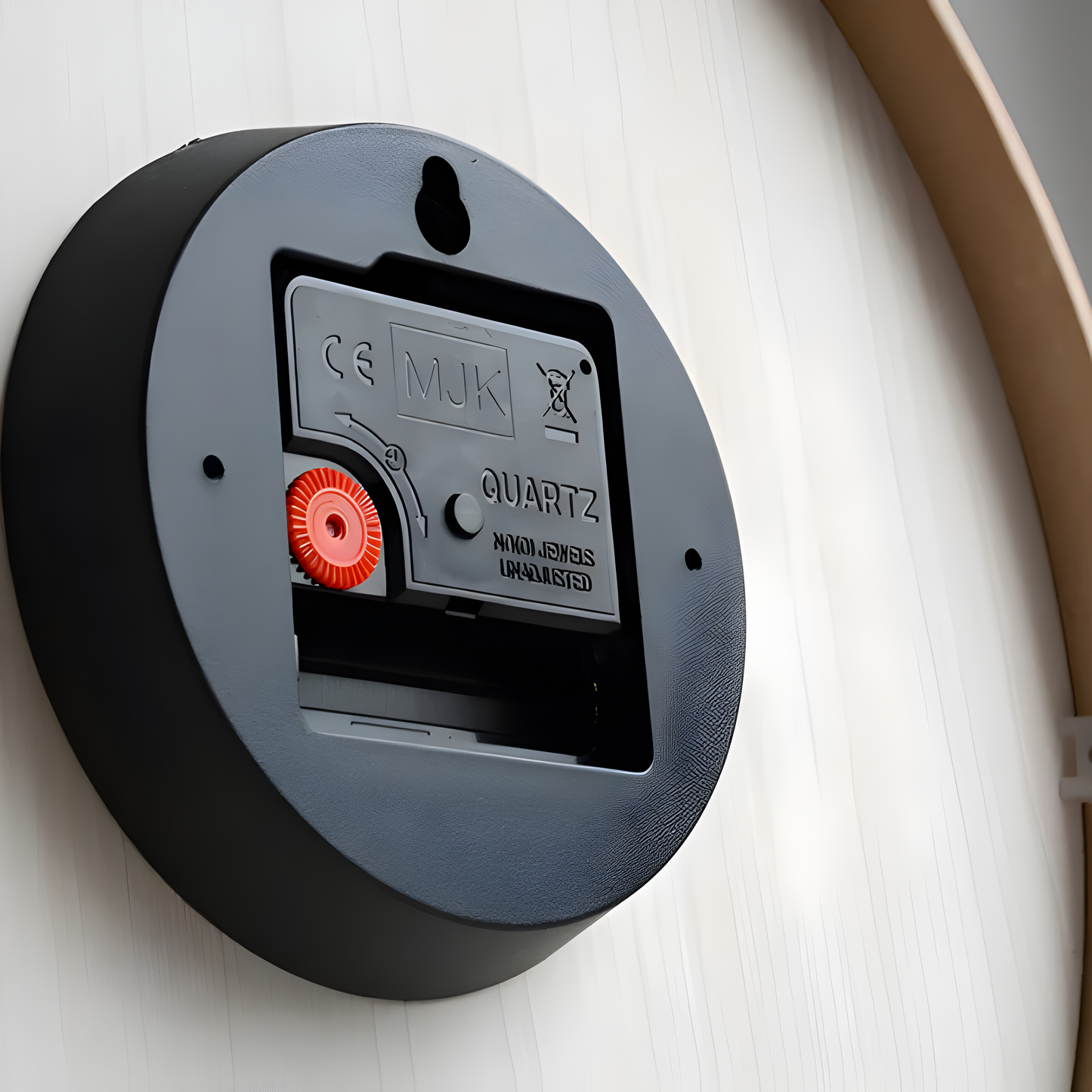 Stilstaande Houten Wandklok | Modern Rond Ontwerp