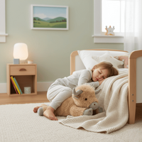 MOOLETTE – Schattige Hoogland Koe Plush met Gezellig, Knuffelbaar Ontwerp