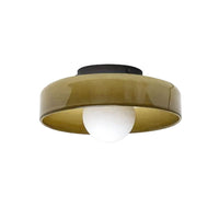 Morrow Glazen Schijf Plafondlamp/Wandlamp