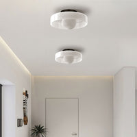 Morrow Glazen Schijf Plafondlamp/Wandlamp