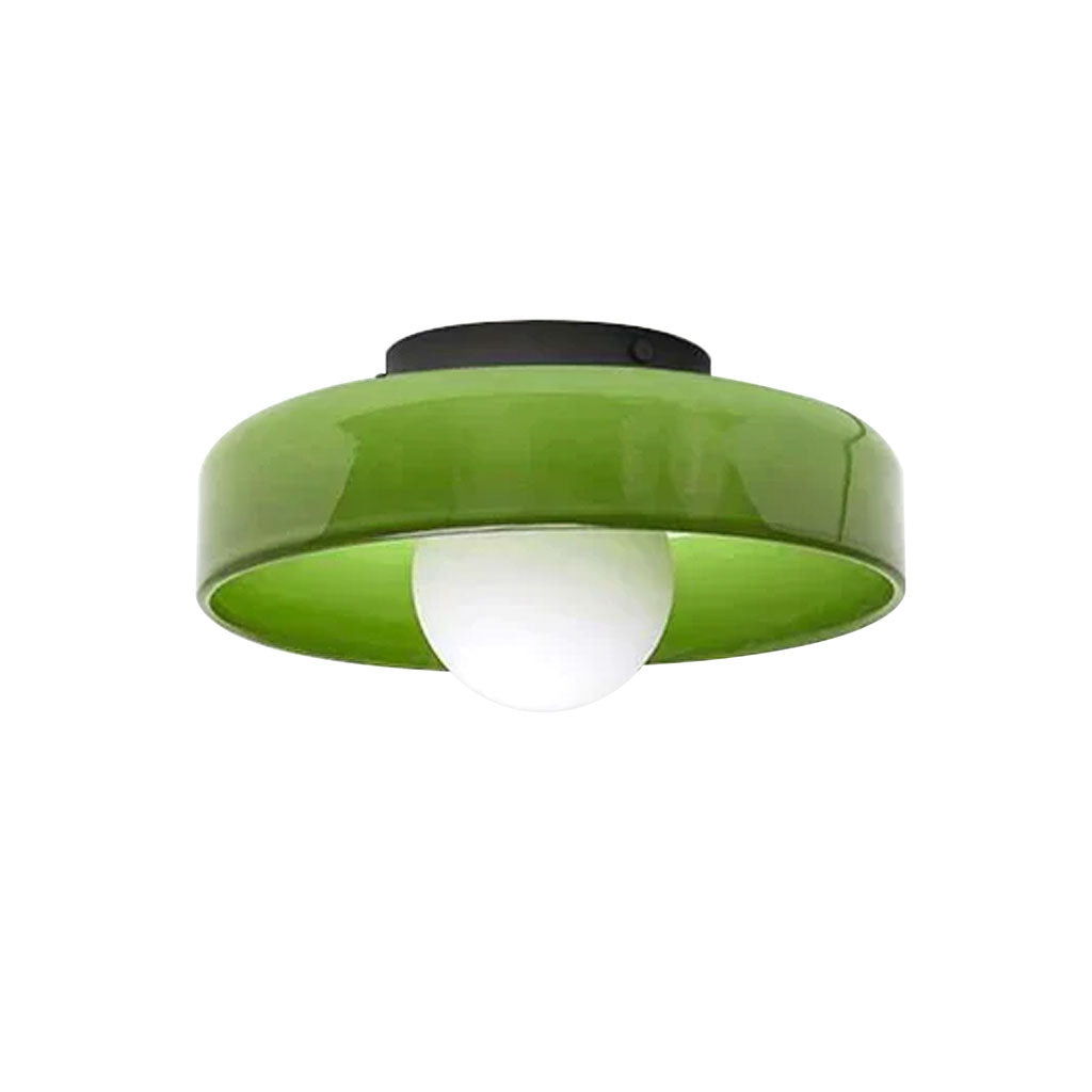 Morrow Glazen Schijf Plafondlamp/Wandlamp