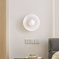 Morrow Glazen Schijf Plafondlamp/Wandlamp