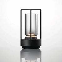 Moderne LED tafellamp met touch-schakelaar en elegant metalen frame