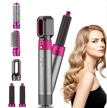 Brosse Coiffante 5 In 1 Met Coanda Effect En Ionen Technologie Voor Drogen En Krullen