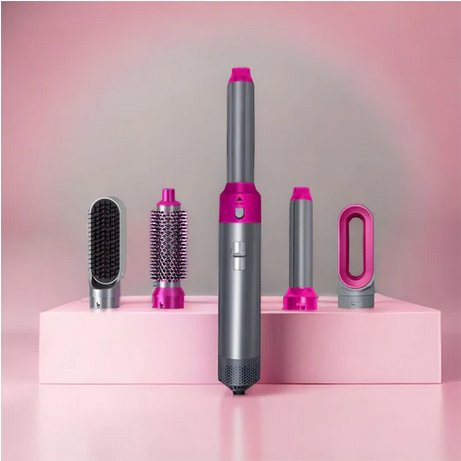 Brosse Coiffante 5 In 1 Met Coanda Effect En Ionen Technologie Voor Drogen En Krullen