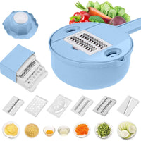 Groentesnijder | 12-in-1 Snijder voor Groenten & Fruit | MultiSchnitt
