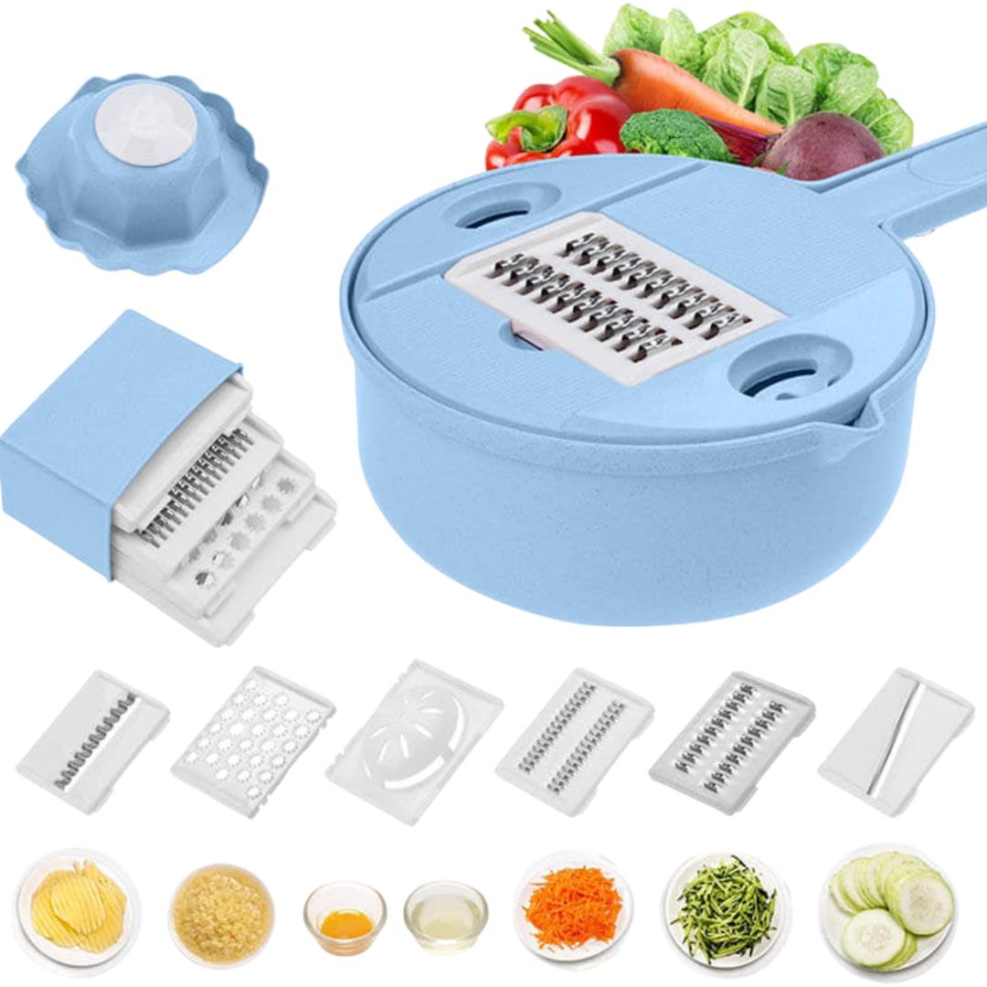 Groentesnijder | 12-in-1 Snijder voor Groenten & Fruit | MultiSchnitt