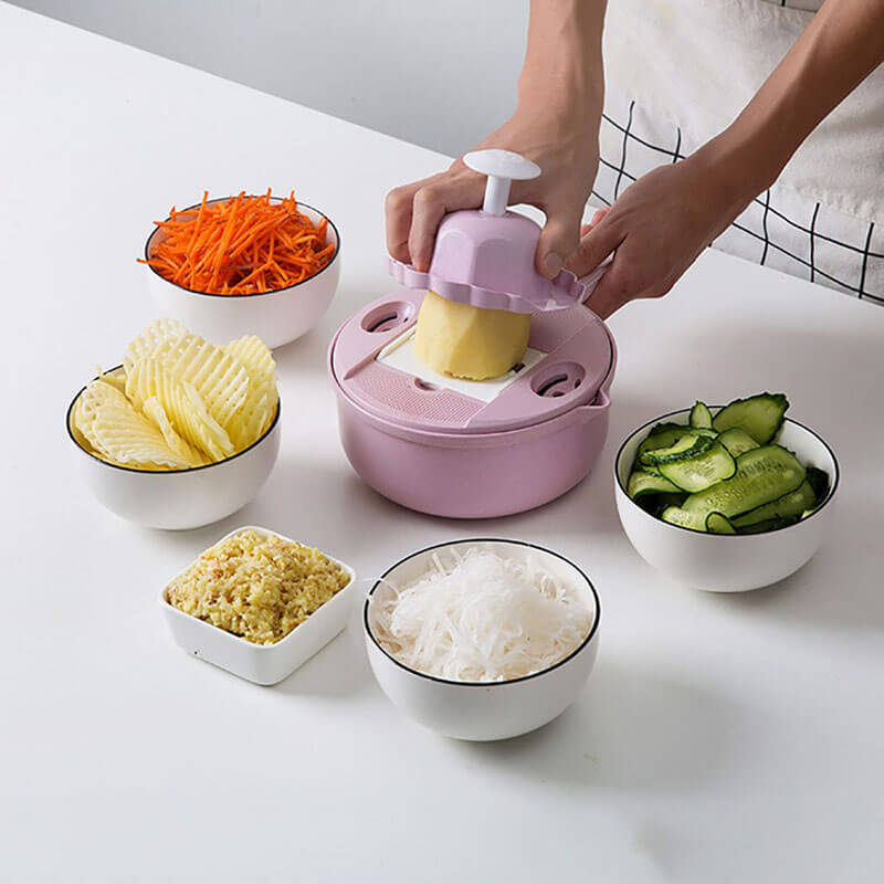 Groentesnijder | 12-in-1 Snijder voor Groenten & Fruit | MultiSchnitt