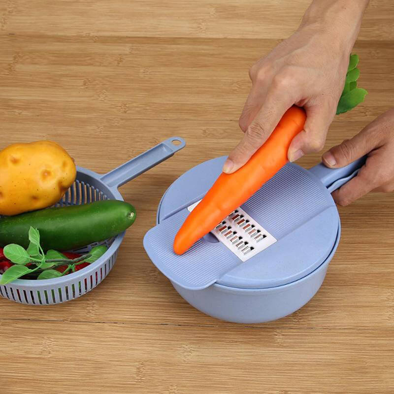 Groentesnijder | 12-in-1 Snijder voor Groenten & Fruit | MultiSchnitt
